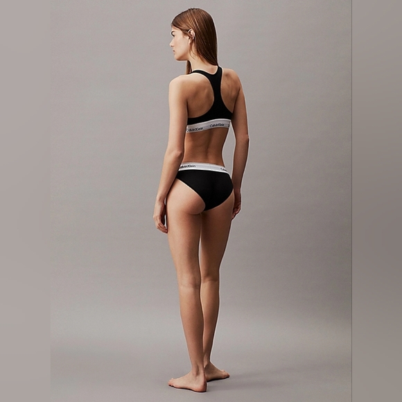 Calvin Klein Modern Cotton Bralette & Bikini Set, S - Picture 7 of 7